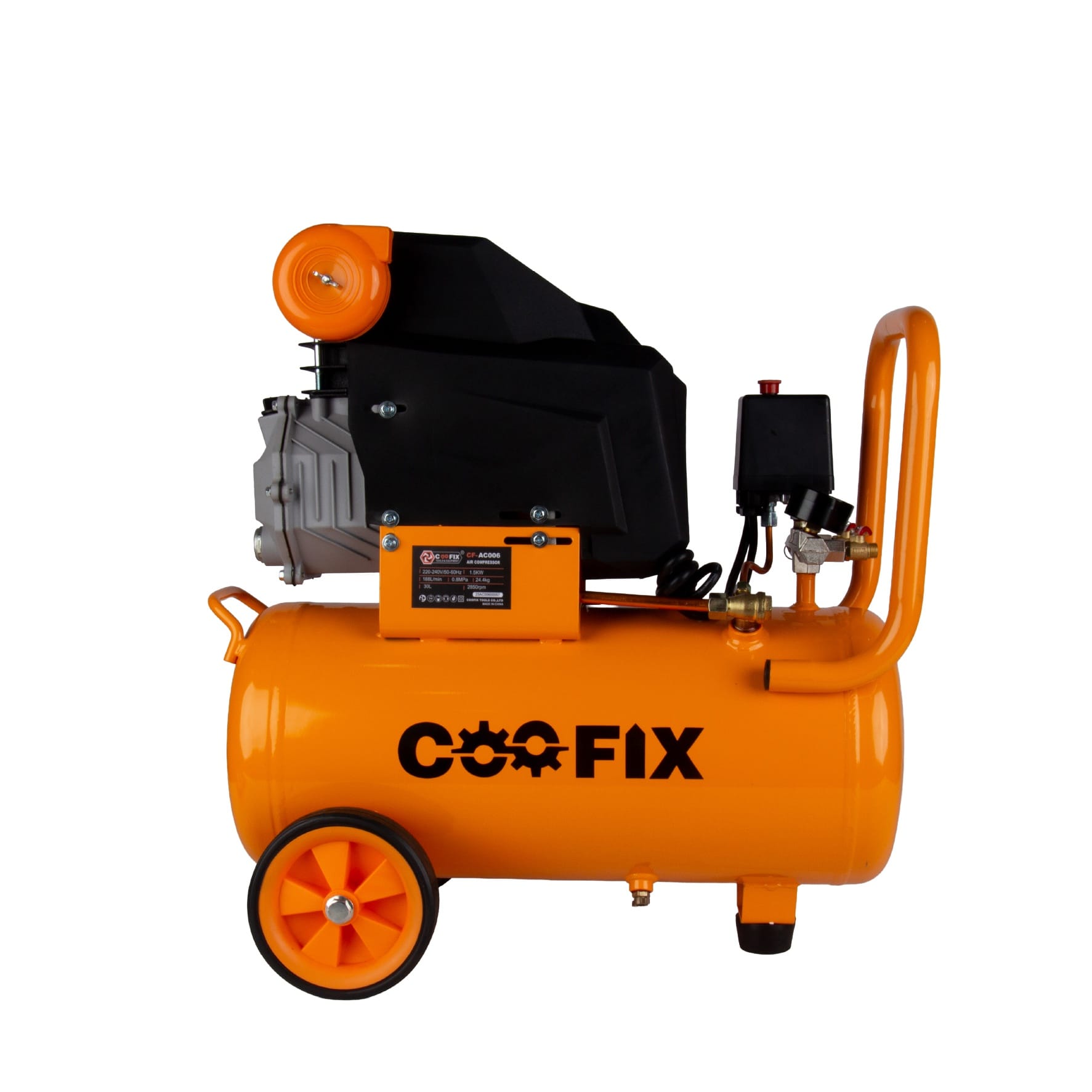 ปั๊มลมโรตารี่ COOFIX รุ่น CF-AC006 ขนาด 30ลิตร 1500W_0